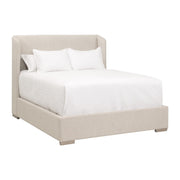 Essentials For Living Stewart Cal King Bed ~ Bisque, Natural Gray Oak