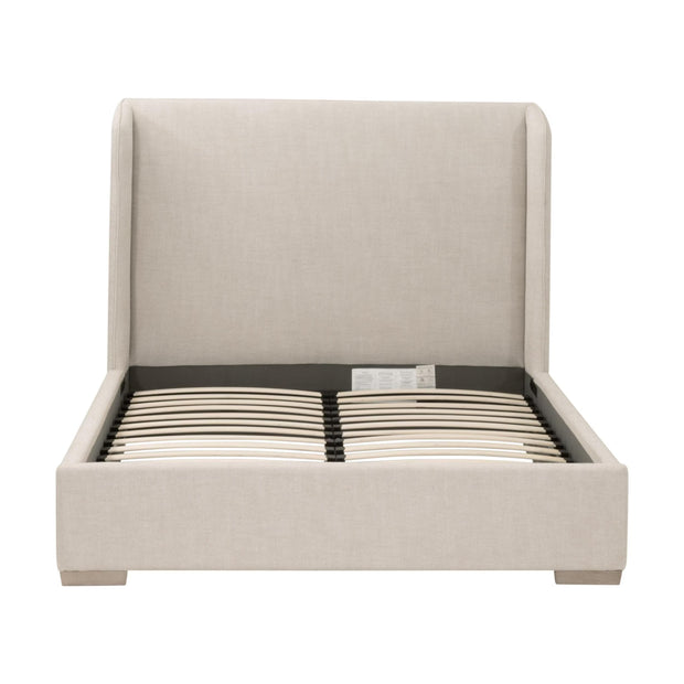 Essentials For Living Stewart Cal King Bed ~ Bisque, Natural Gray Oak