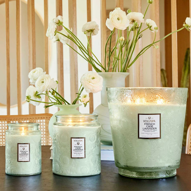 Voluspa French Cade Lavender 5 Wick Hearth Candle ~ 123 oz.