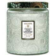 Voluspa French Cade Lavender Luxe Jar Candle ~ 44 oz.