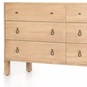 Four Hands Isador 6 Drawer Dresser  ~ Dry Wash Poplar Wood Finish