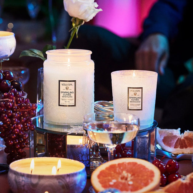 Voluspa Sparkling Cuvée Classic Candle ~ 9 oz.