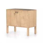 Four Hands Isador Bar Cabinet ~ Dry Wash Poplar Wood Finish