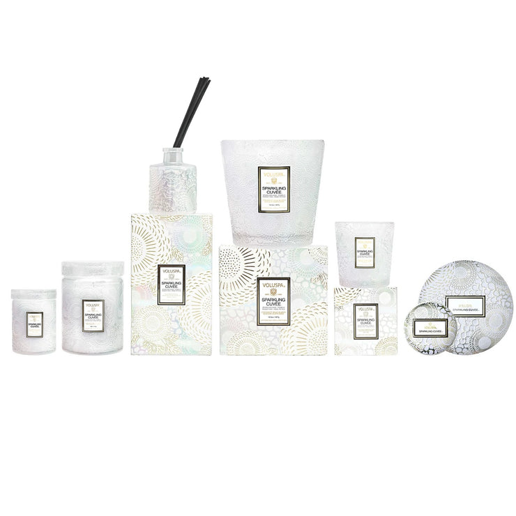 Voluspa Sparkling Cuvée 3 Wick Tin Candle