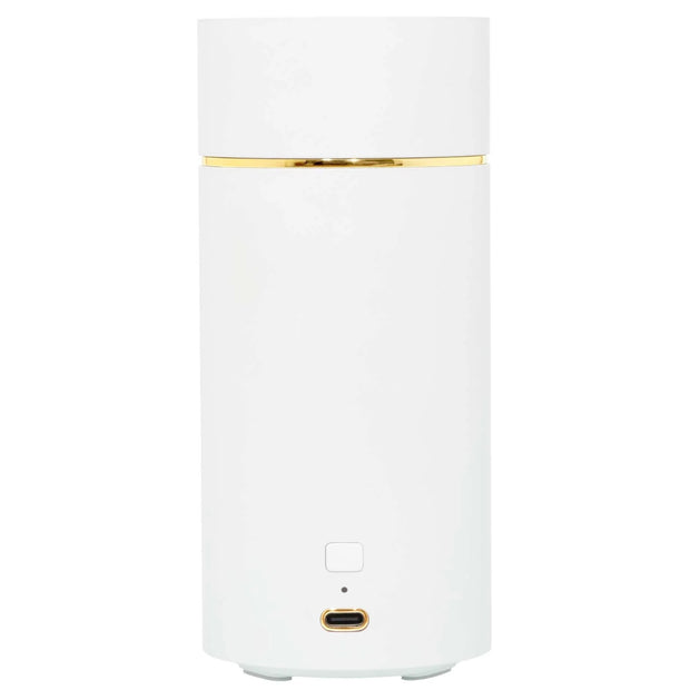 Voluspa White Ultrasonic Fragrance Oil Diffuser Cordless Device