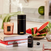 Voluspa Black Ultrasonic Fragrance Oil Diffuser Cordless Device