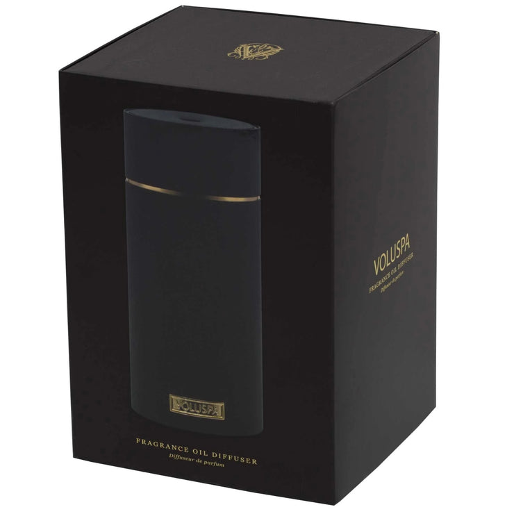 Voluspa Black Ultrasonic Fragrance Oil Diffuser Cordless Device