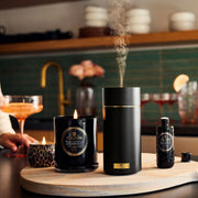 Voluspa Black Ultrasonic Fragrance Oil Diffuser Cordless Device