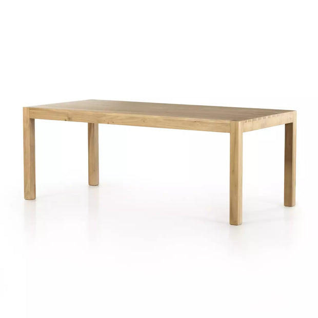 Four Hands Isador Dining Table 78” ~ Dry Wash Poplar Wood Finish