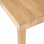 Four Hands Isador Dining Table 78” ~ Dry Wash Poplar Wood Finish