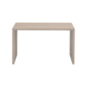 Essentials For Living Rhode Outdoor Coffee Table ~ Oat Flat Rope, Washed Ever Teak