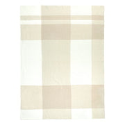 Kashwere Creme, Wheat and Linen Plaid Cloud Throw Blanket