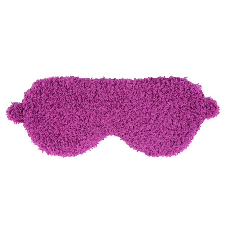 Kashwere Ultra Soft Dark Orchid Plush Sleep Eye Mask