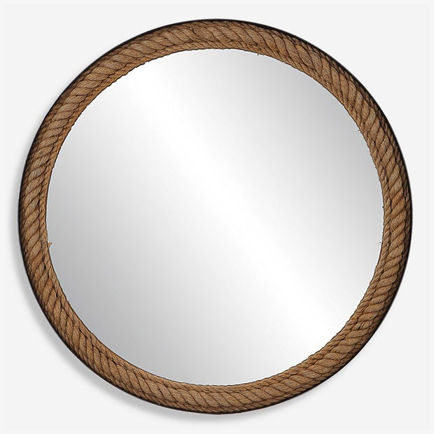 Uttermost Bolton Natural Rope Round Mirror