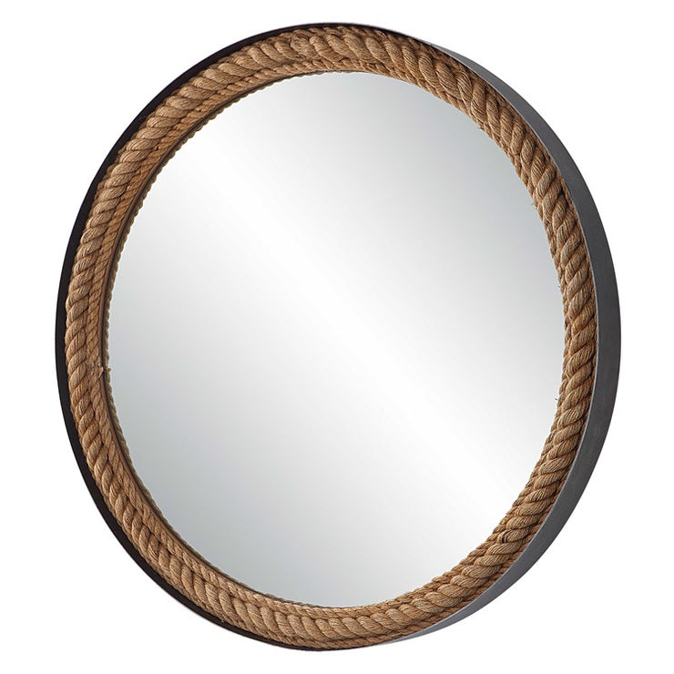 Uttermost Bolton Natural Rope Round Mirror
