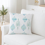 Anaya Home Christmas Ornament Velvet Pillow ~ 20 X 20