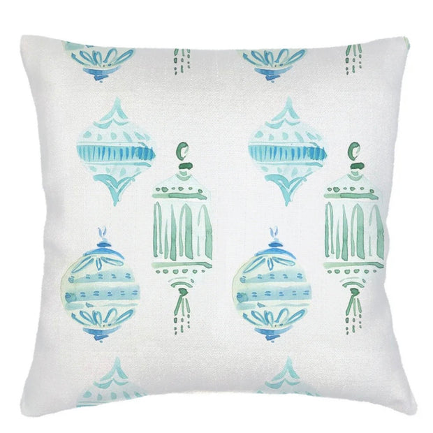 Anaya Home Christmas Ornament Velvet Pillow ~ 20 X 20