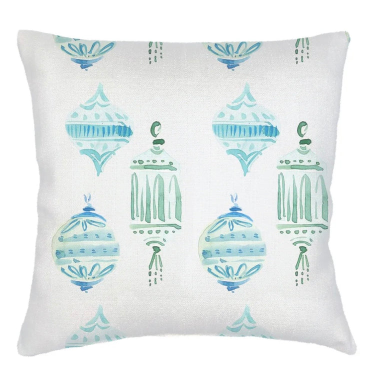 Anaya Home Christmas Ornament Velvet Pillow ~ 20 X 20