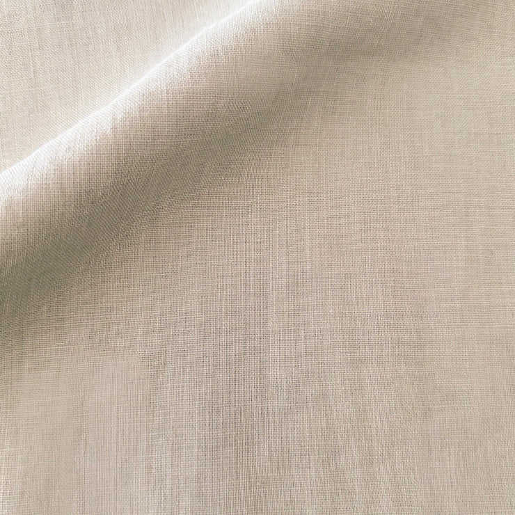 Anaya Home Winter Snowflake Embroidered Linen 20 x 20 Pillow ~ Warm Beige