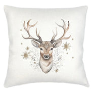 Anaya Home Festive Reindeer Velvet Pillow ~ 20 X 20