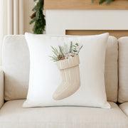 Anaya Home Christmas Stocking Velvet Pillow ~ 20 X 20