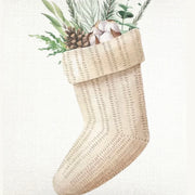 Anaya Home Christmas Stocking Velvet Pillow ~ 20 X 20