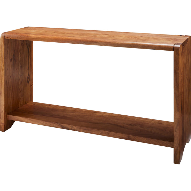 Surya Joiner Modern Acacia Wood with Bottom Shelf Console Table