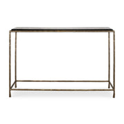 Uttermost Ovard Recycled Cast Glass Top Console Table