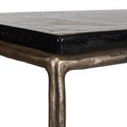 Uttermost Ovard Recycled Cast Glass Top Console Table
