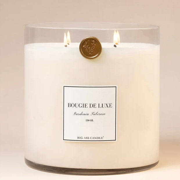 Big Ass Luxuries Gardenia Tuberose Baby Big Ass Candle ~ 150 oz.