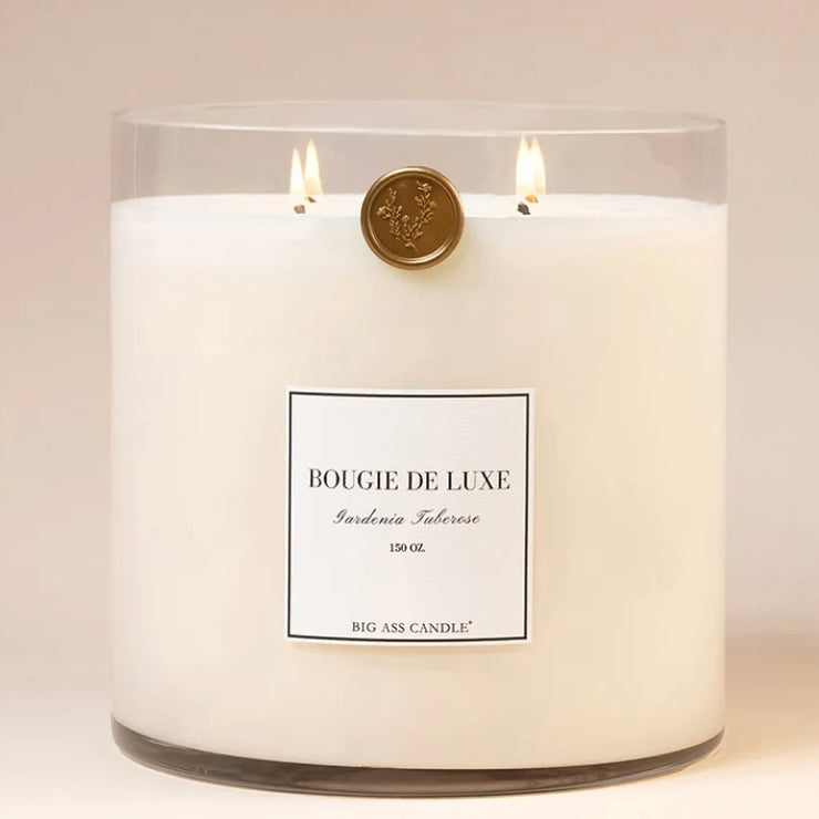 Big Ass Luxuries Gardenia Tuberose Baby Big Ass Candle ~ 150 oz.