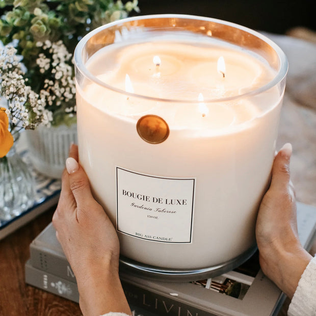Big Ass Luxuries Gardenia Tuberose Baby Big Ass Candle ~ 150 oz.