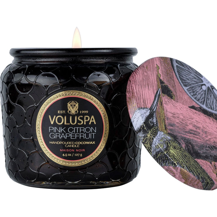 Voluspa Pink Citron Petite Jar Candle ~ 4.5 oz.
