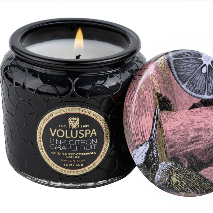 Voluspa Pink Citron Petite Jar Candle ~ 4.5 oz.