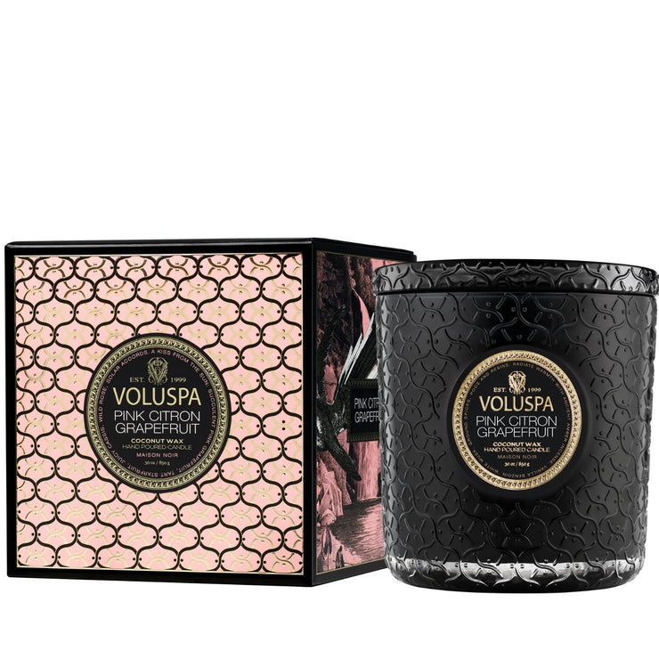 Voluspa Pink Citron Luxe Candle ~ 30 oz.