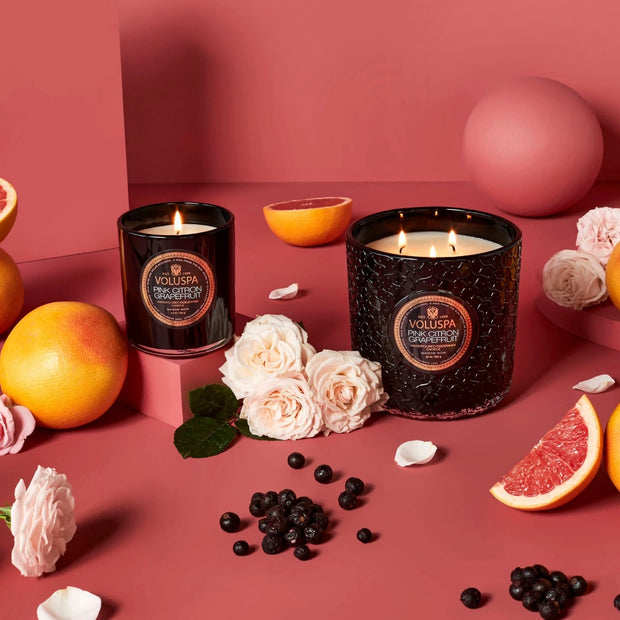 Voluspa Pink Citron Luxe Candle ~ 30 oz.