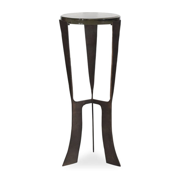 Uttermost Renaud Dark Bronze Drink Table