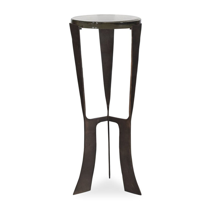 Uttermost Renaud Dark Bronze Drink Table