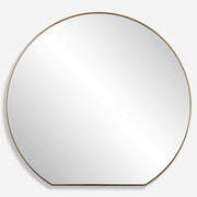 Uttermost Cabell Brass Round Mirror