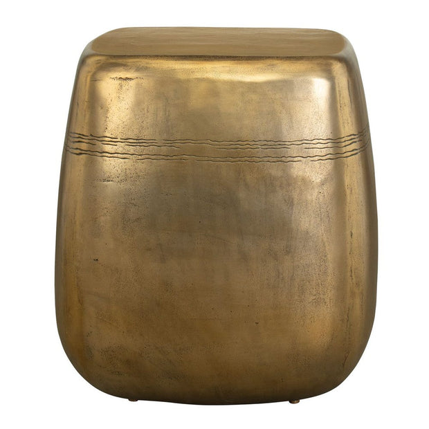 Uttermost Saguaro Aged Brass Side Table ~ Indoor-Outdoor Use