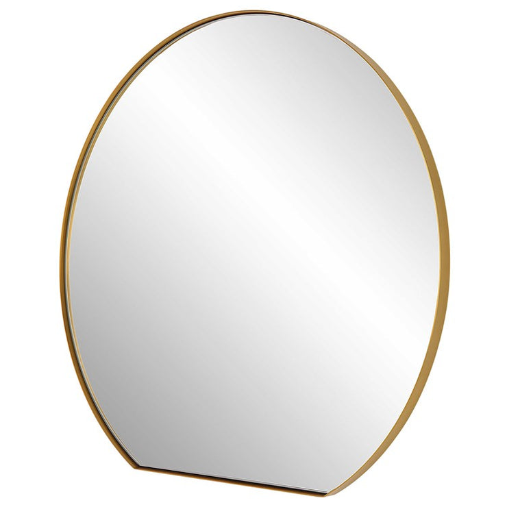 Uttermost Cabell Brass Round Mirror