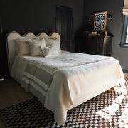 Kashwere Ultra Plush Creme Oversized Queen Blanket