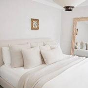 Kashwere Ultra Plush Creme Oversized King Blanket