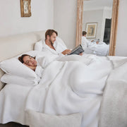 Kashwere Ultra Plush White Oversized King Blanket