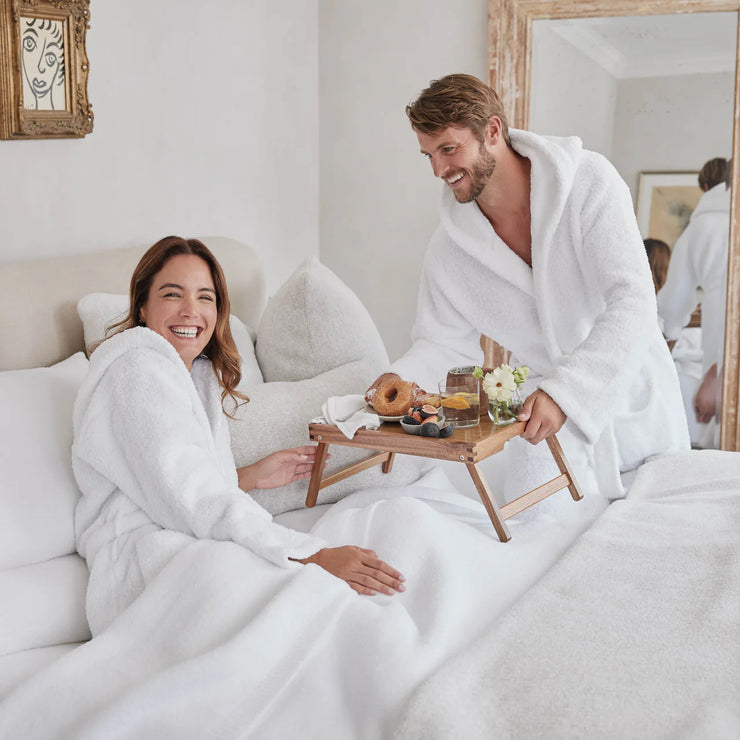 Kashwere Ultra Plush White Oversized King Blanket