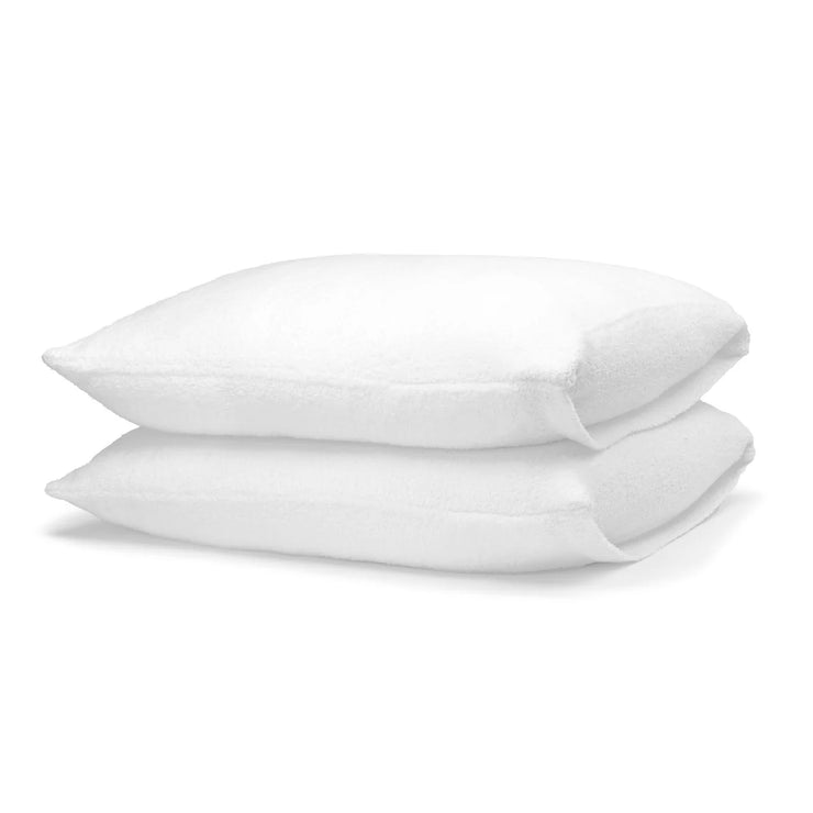 Kashwere Ultra Plush Set of 2 White Pillow Shams ~ Standard / Queen Size