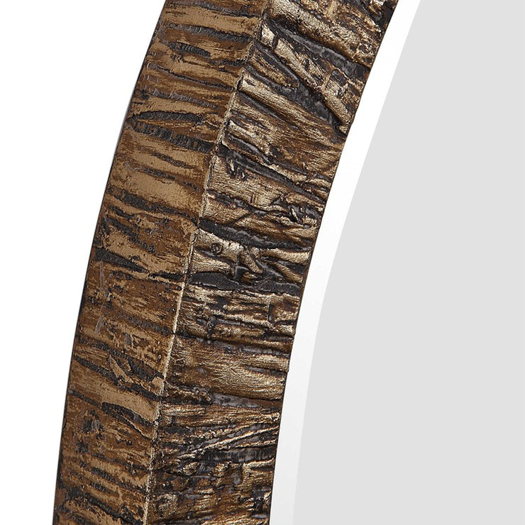 Uttermost Wayde Natural Tree Bark Round Mirror