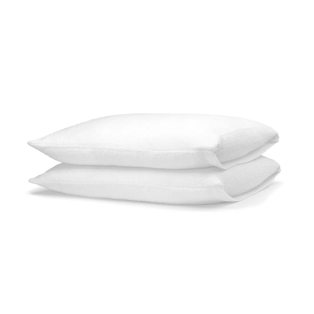 Kashwere Ultra Plush Set of 2 White Pillow Shams ~ King Size