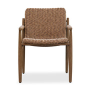 Uttermost Sumba Outdoor Lounge Chair ~ Golden Flax