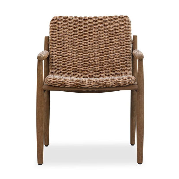 Uttermost Sumba Outdoor Lounge Chair ~ Golden Flax